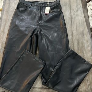 Abercrombie and Fitch Vegan Leather Pants